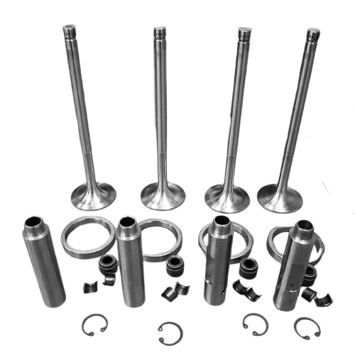 Guascor cylinder head component for forced lubrication head